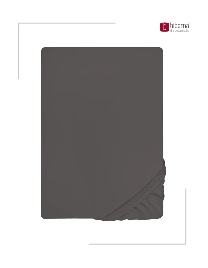 biberna Jersey-Elastic-Topper Spannbetttuch (0077641)