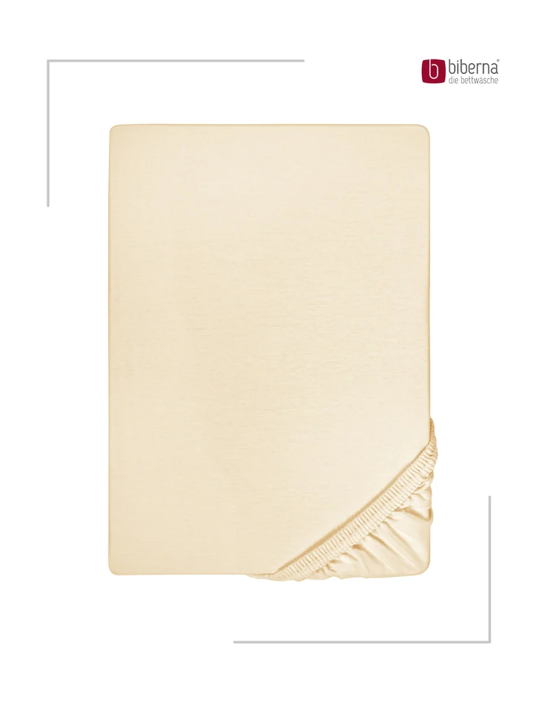 biberna Jersey-Elastic-Topper Spannbetttuch (0077641)