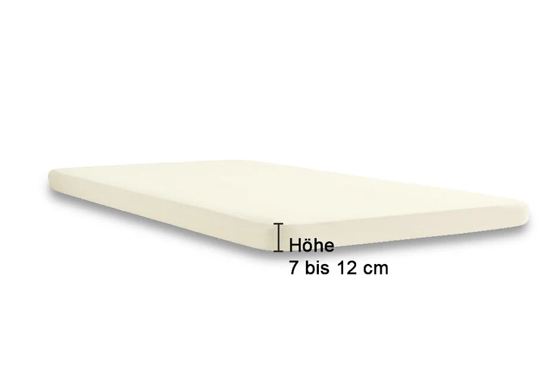 biberna Jersey-Elastic-Topper Spannbetttuch (0077641)