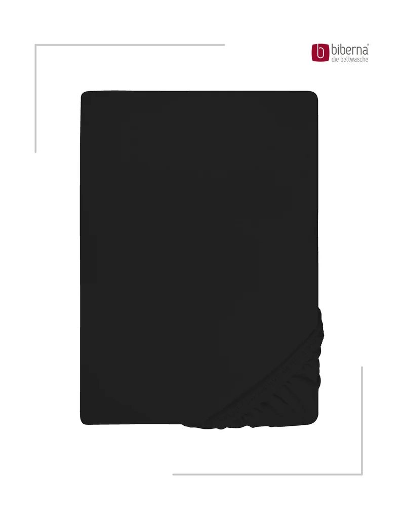 biberna Jersey-Elastic-Boxspring Spannbetttuch (0077640)