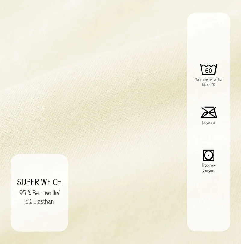 biberna Jersey-Elastic-Boxspring Spannbetttuch (0077640)