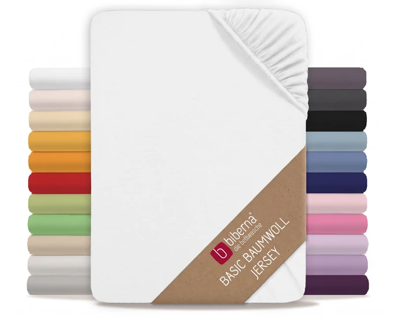 biberna Jersey Spannbetttuch (0077155)