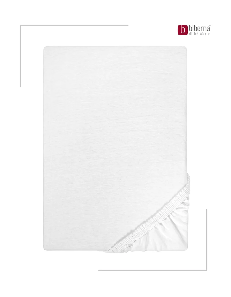 biberna Jersey Spannbetttuch (0077155)