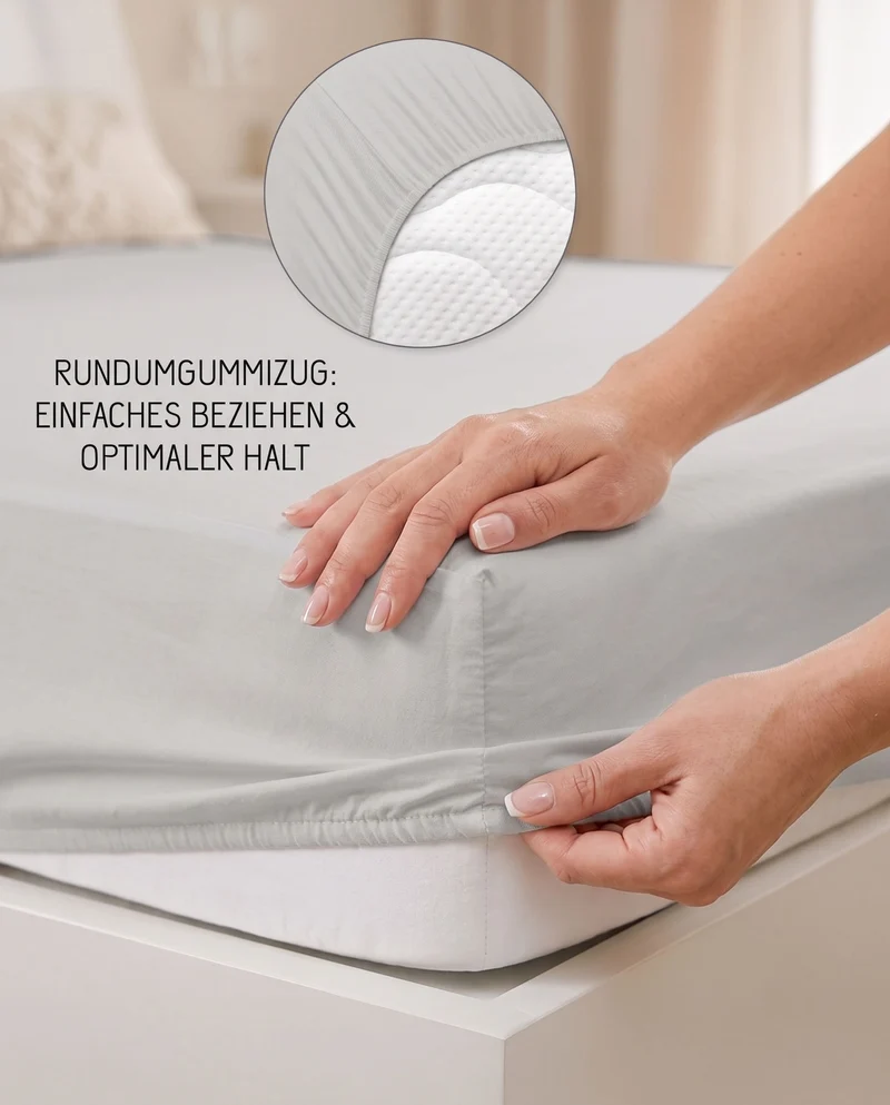 biberna Jersey Spannbetttuch (0077155)