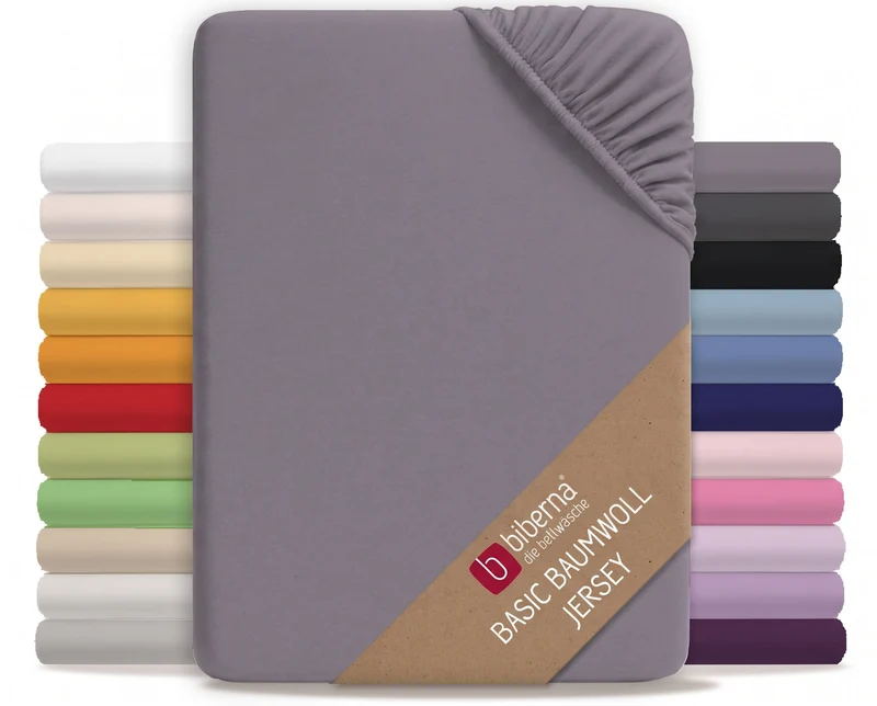 biberna Jersey Spannbetttuch (0077155)