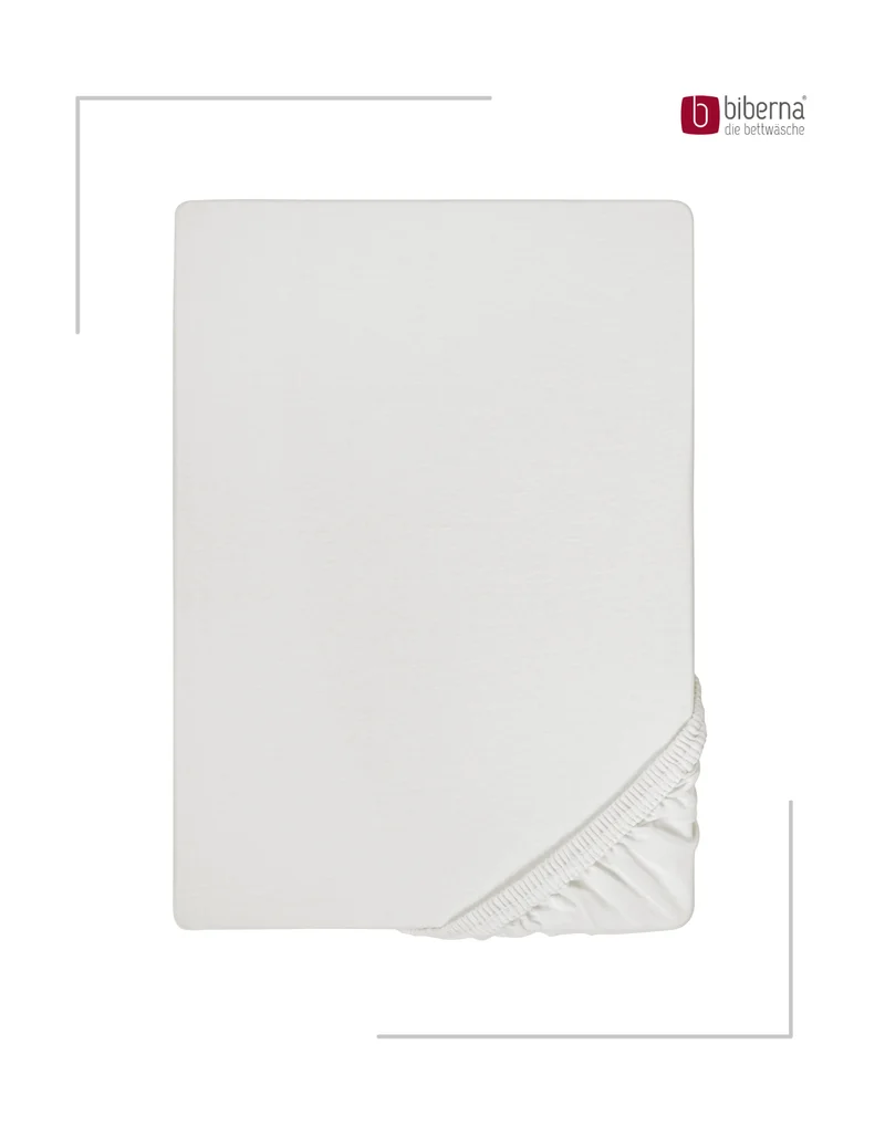 biberna Jersey Spannbetttuch (0077155)