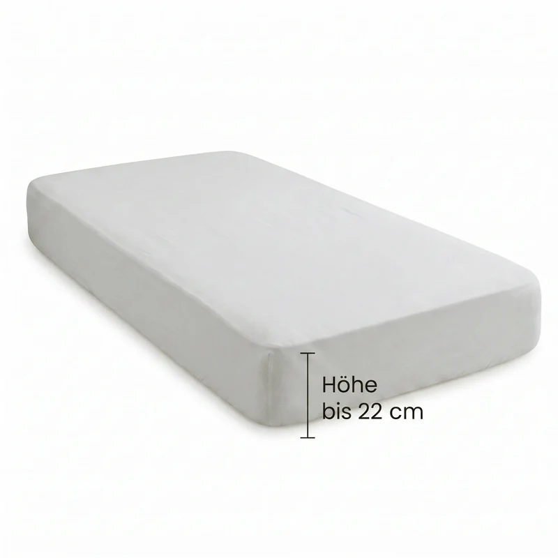 biberna Jersey Spannbetttuch (0077155)