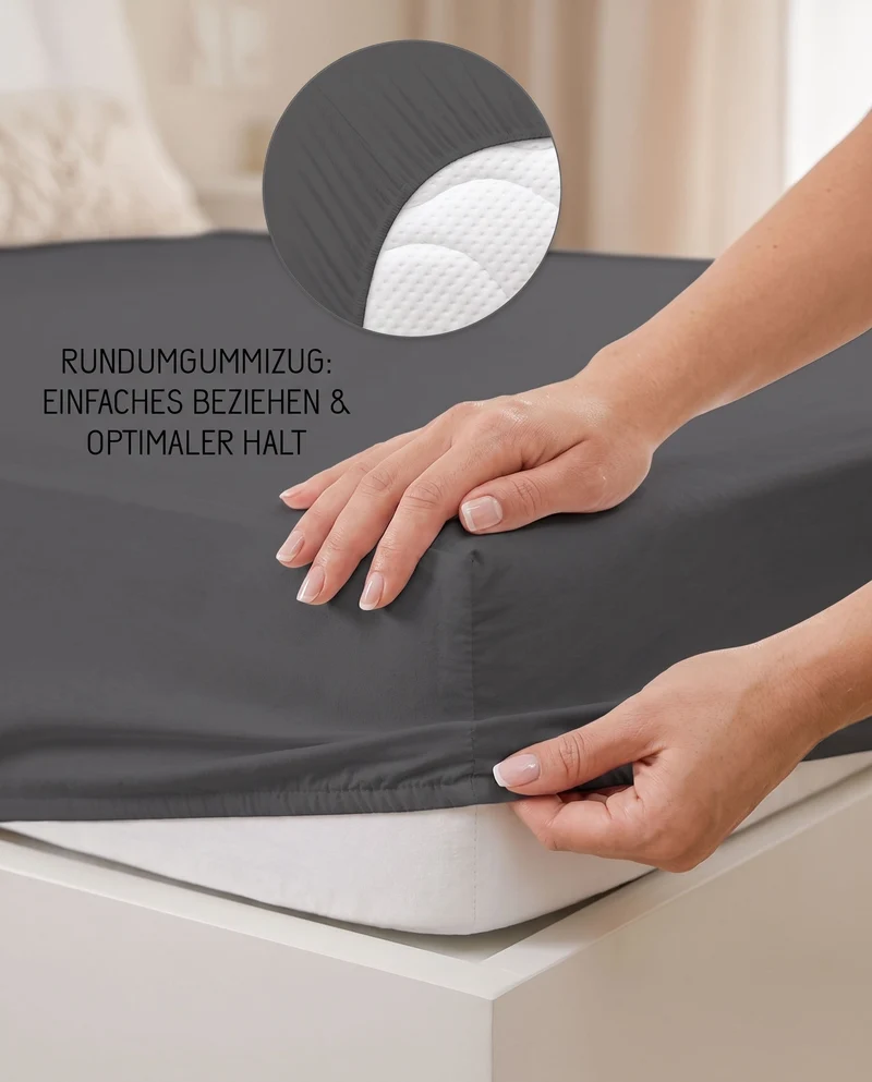 biberna Jersey Spannbetttuch (0077155)
