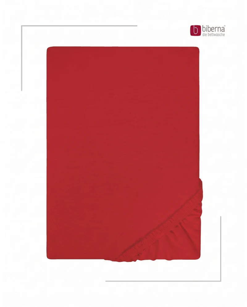 biberna Jersey Spannbetttuch (0077155)