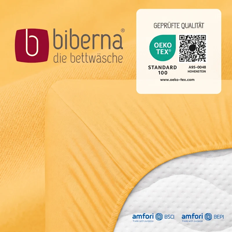 biberna Jersey Spannbetttuch (0077155)