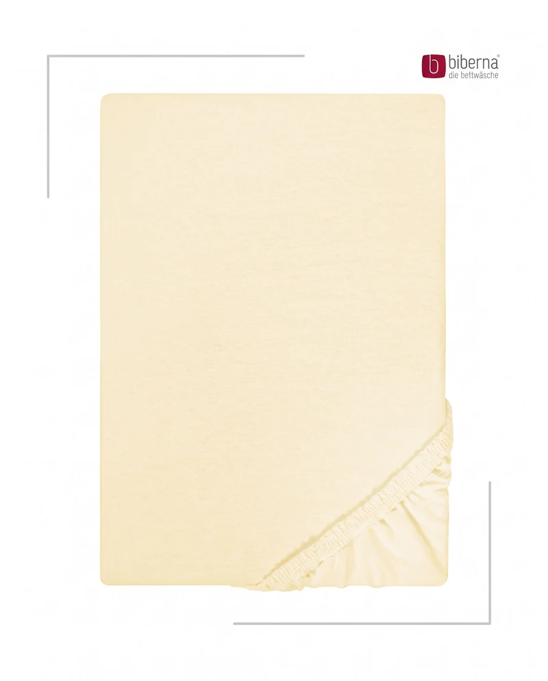 biberna Jersey Spannbetttuch (0077155)