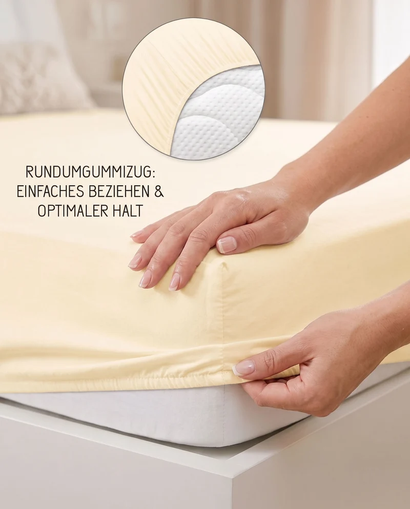 biberna Jersey Spannbetttuch (0077155)