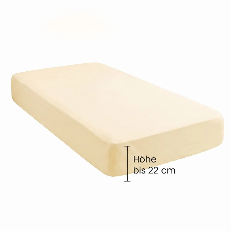 biberna Jersey Spannbetttuch (0077155)