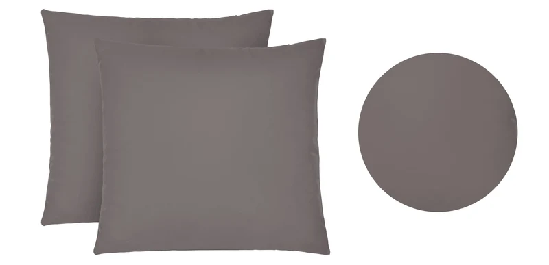 biberna Feinjersey Doppelpack Kissenbezug (0077144)