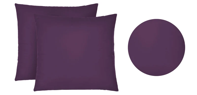 biberna Feinjersey Doppelpack Kissenbezug (0077144)
