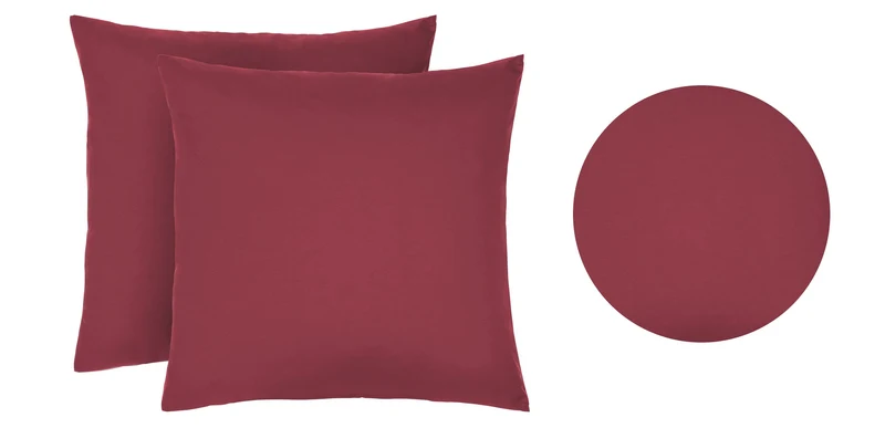 biberna Feinjersey Doppelpack Kissenbezug (0077144)