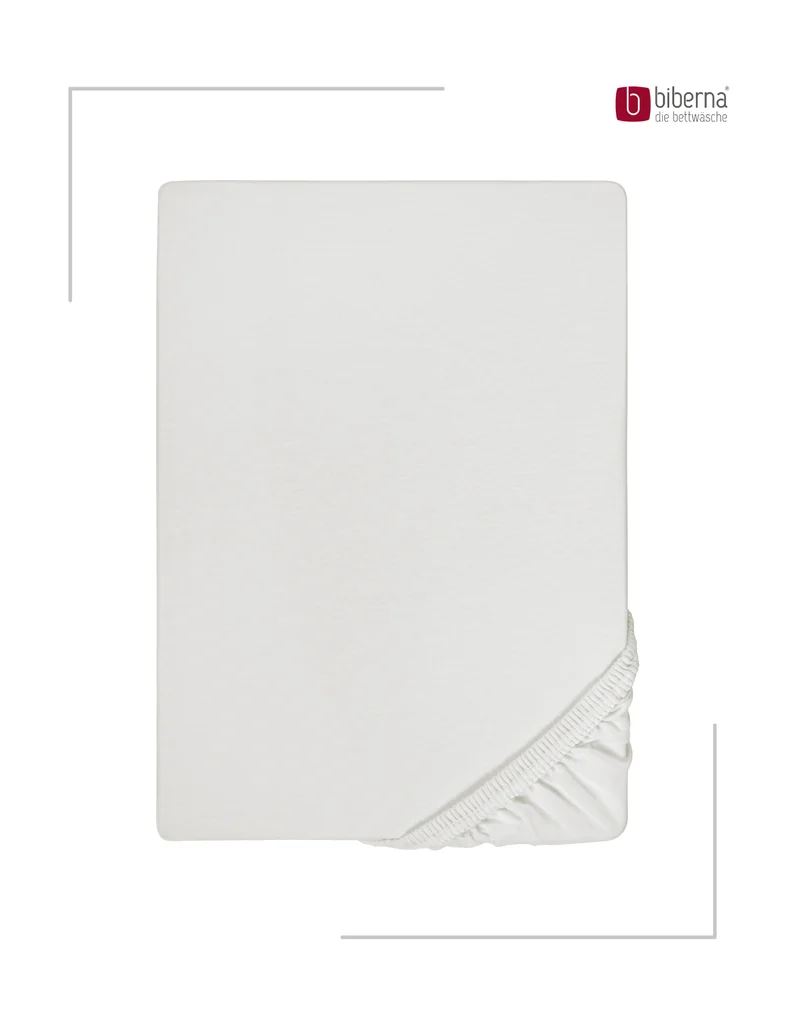 biberna Feinjersey Kinder-Spannbetttuch (0077144)