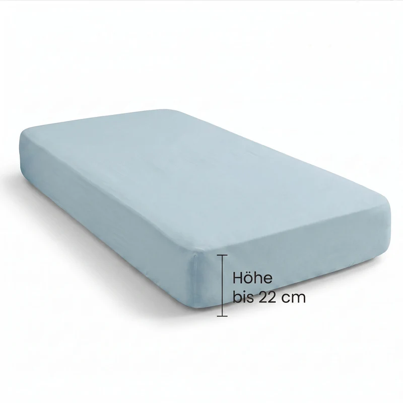 biberna Feinjersey Spannbetttuch (0077144)