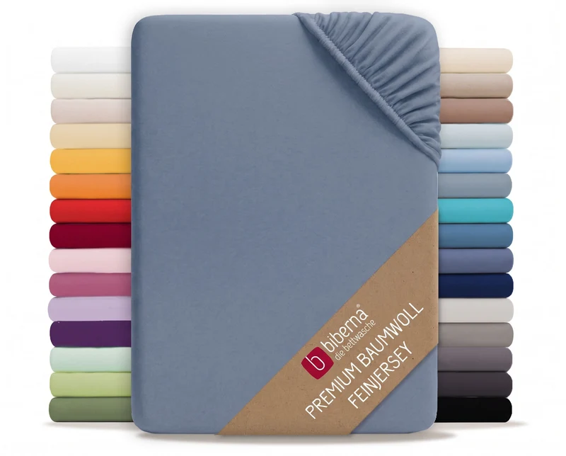 biberna Feinjersey Spannbetttuch (0077144)