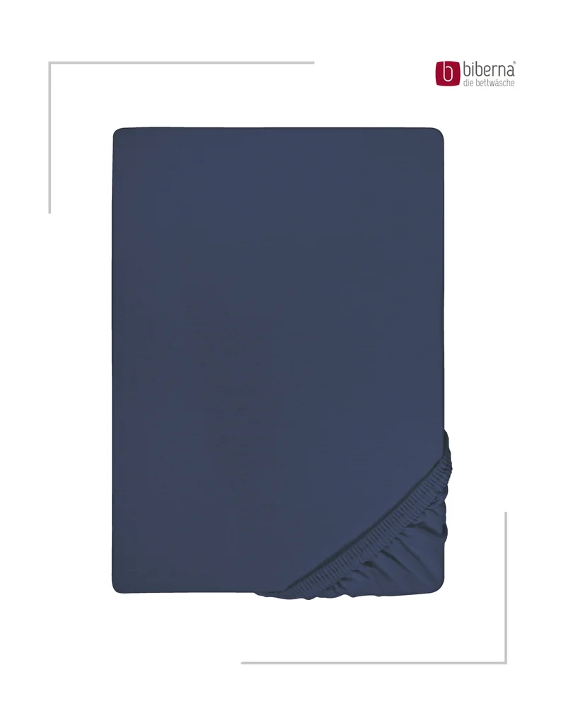 biberna Feinjersey Spannbetttuch (0077144)