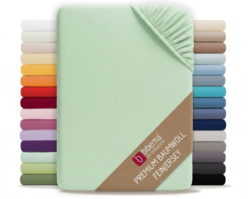 biberna Feinjersey Spannbetttuch (0077144)