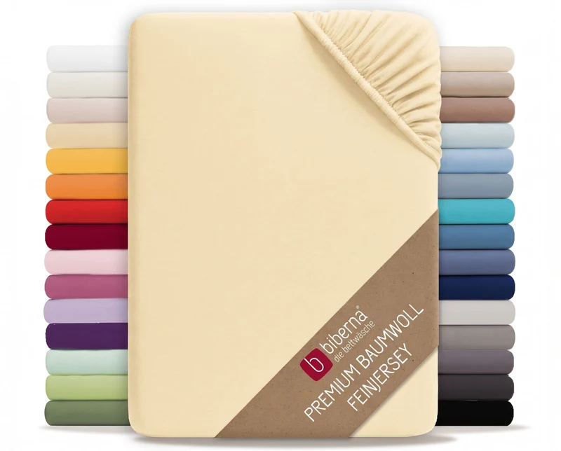 biberna Feinjersey Spannbetttuch (0077144)