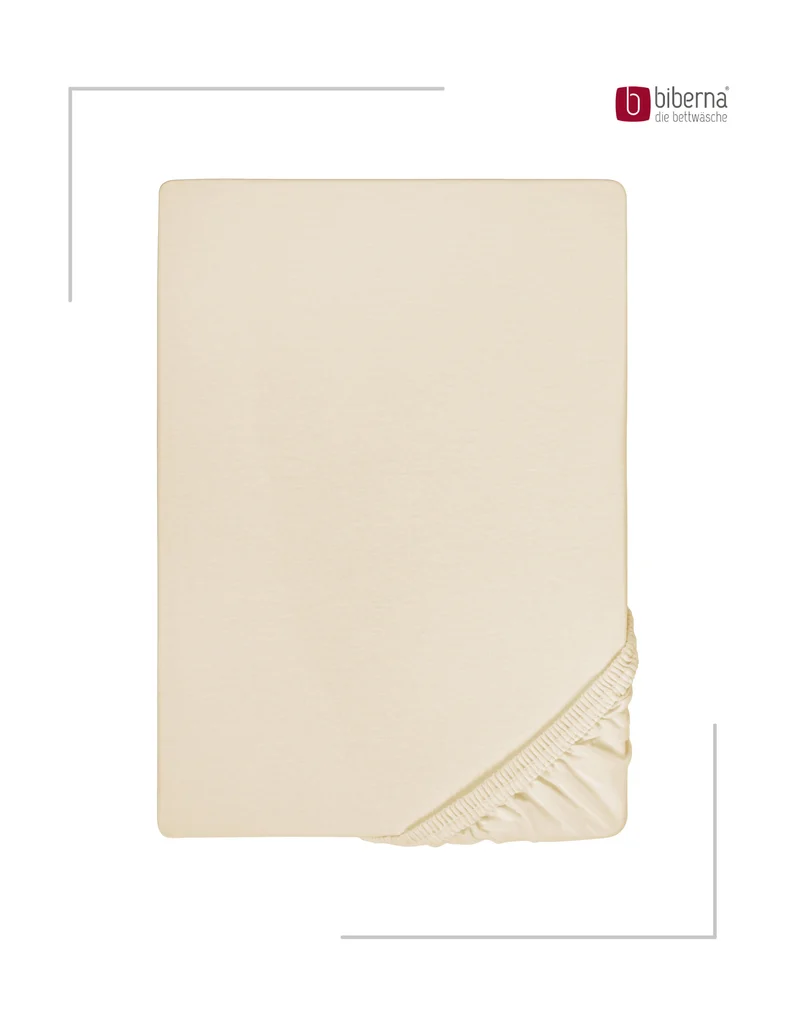 biberna Feinjersey Spannbetttuch (0077144)