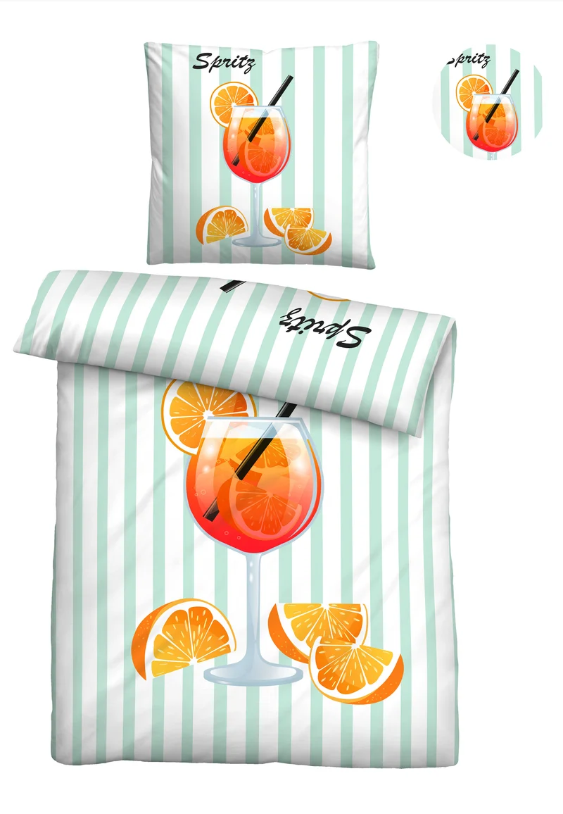 biberna Linon Bettwäsche – Mint (0044482)