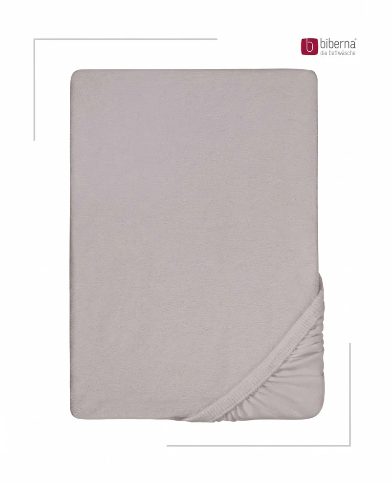 biberna Frottee-Stretch Spannbetttuch (0012344)