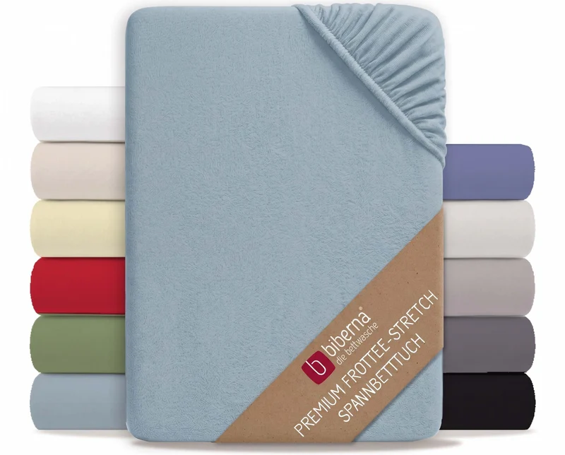 biberna Frottee-Stretch Spannbetttuch (0012344)