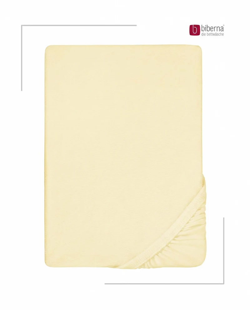biberna Frottee-Stretch Spannbetttuch (0012344)