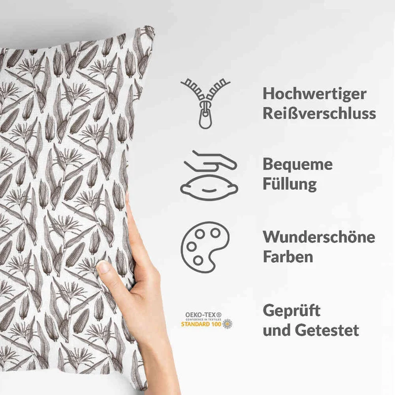 Gesundheitskissen Weiß mit Mais