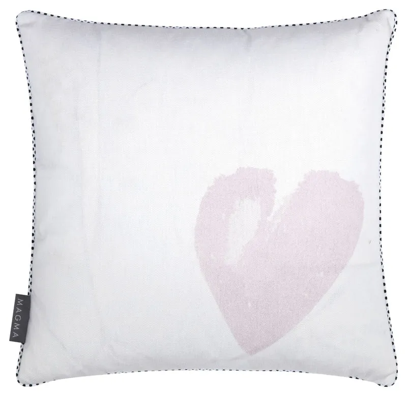 Magma Kissenhülle Bonmont Je t'aime mit Digitalprint Rosa 40x40 cm