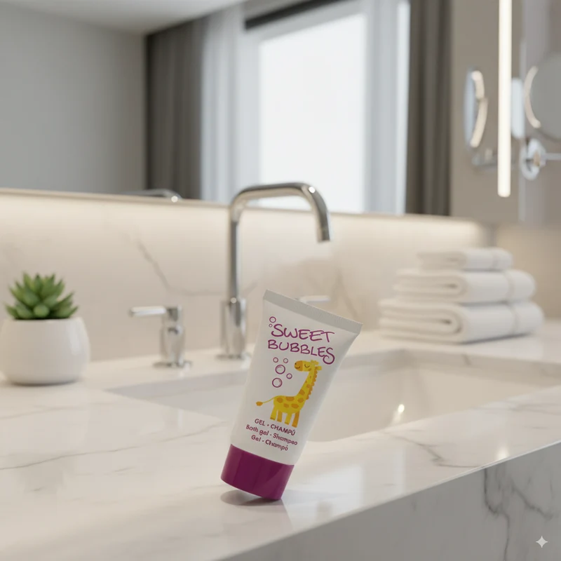 Tubo Gel + Champú Infantil x 20 ml