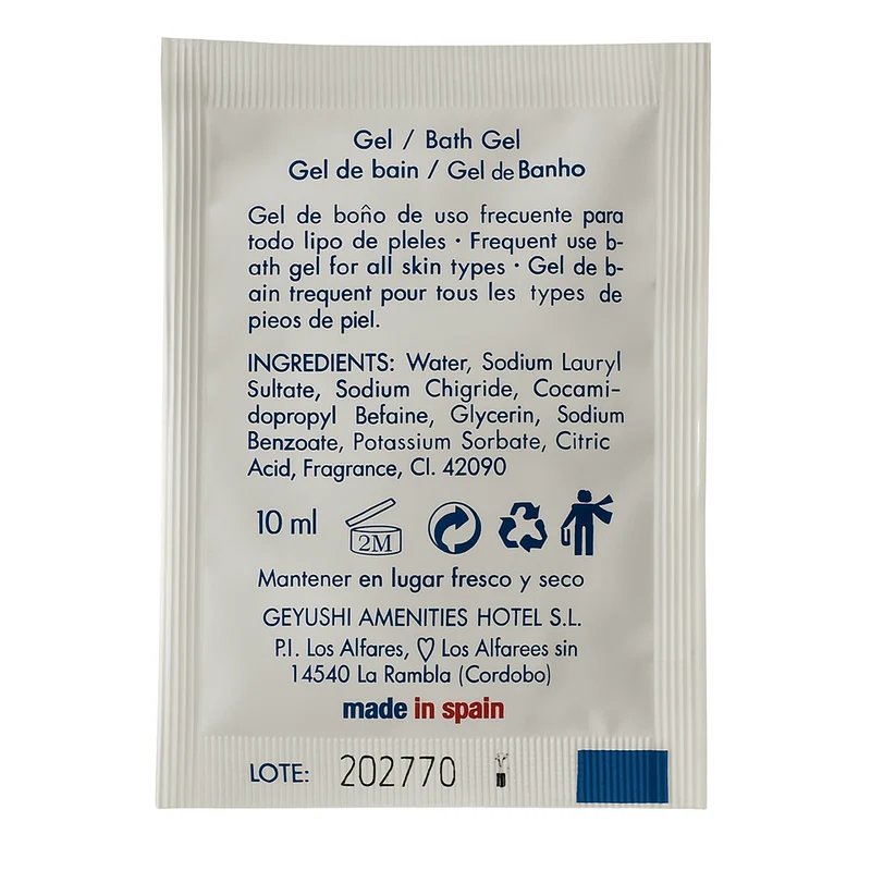 Sachet Gel x 10 ml