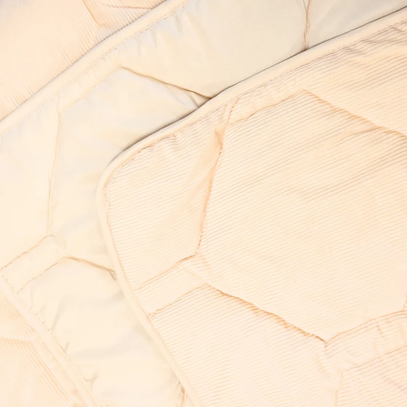 Wasbaar All Season Dekbed | Corduroy | Soft Peach