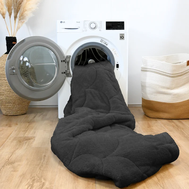 HappyBed Dekbed | Teddy Black | Voor het hele jaar