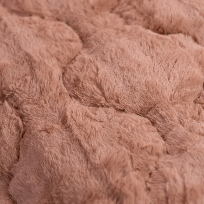 Wasbaar All Season Dekbed | Teddy Plush | Taupe