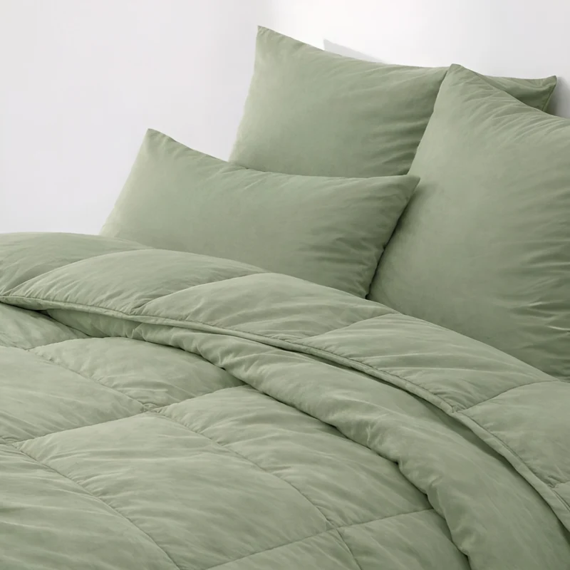 Kussenslopen | Premium Percal | Sage Green | Set van 2