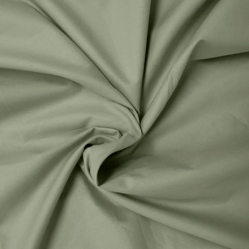 Kussenslopen | Premium Percal | Sage Green | Set van 2