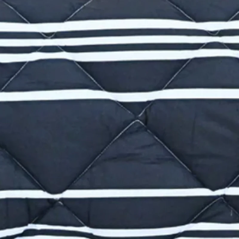 HappyBed Black Lines - Dekbed voor het hele jaar - 100% katoen