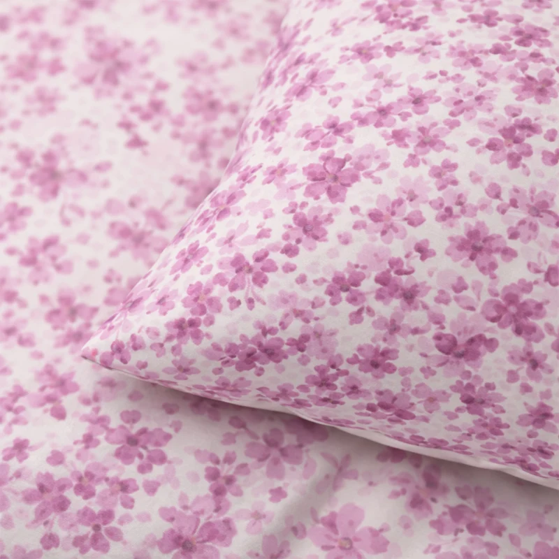 HappyBed Kussensloop | Spring Blossom | Set van 2 | Microvezel