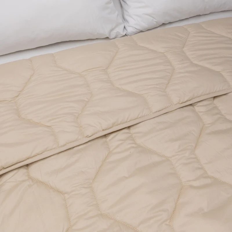Wasbaar All Season Dekbed | Glossy | Taupe