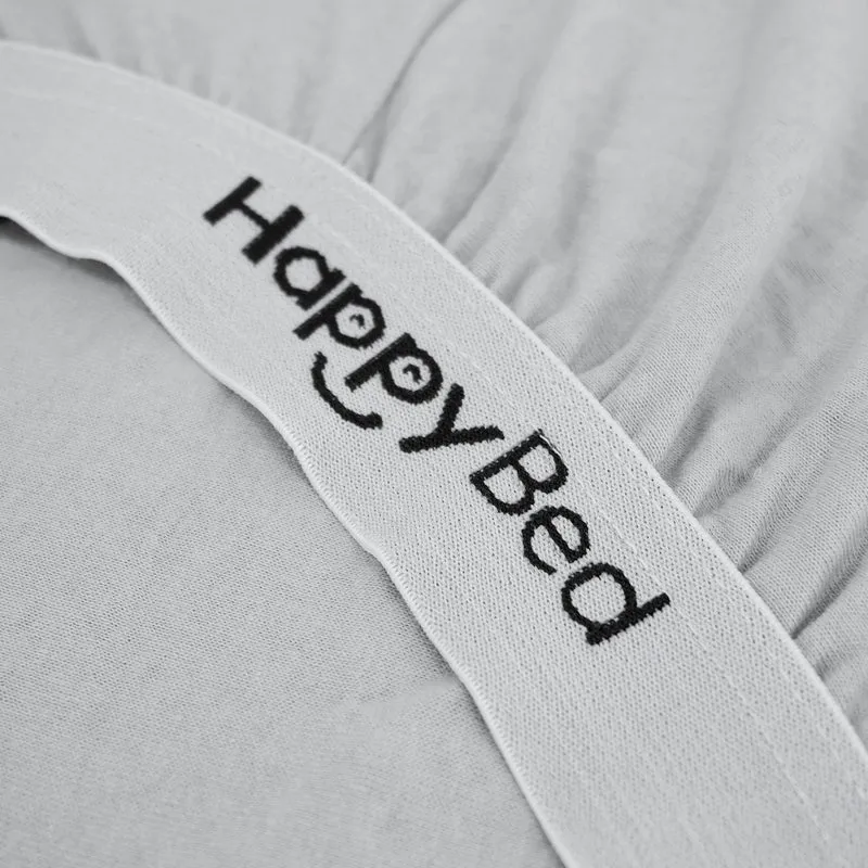 HappyBed Hoeslaken | Katoen | Jersey Grey