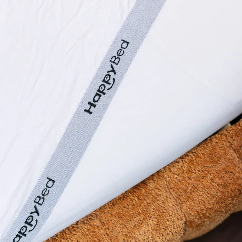HappyBed Hoeslaken | Katoen | Jersey White