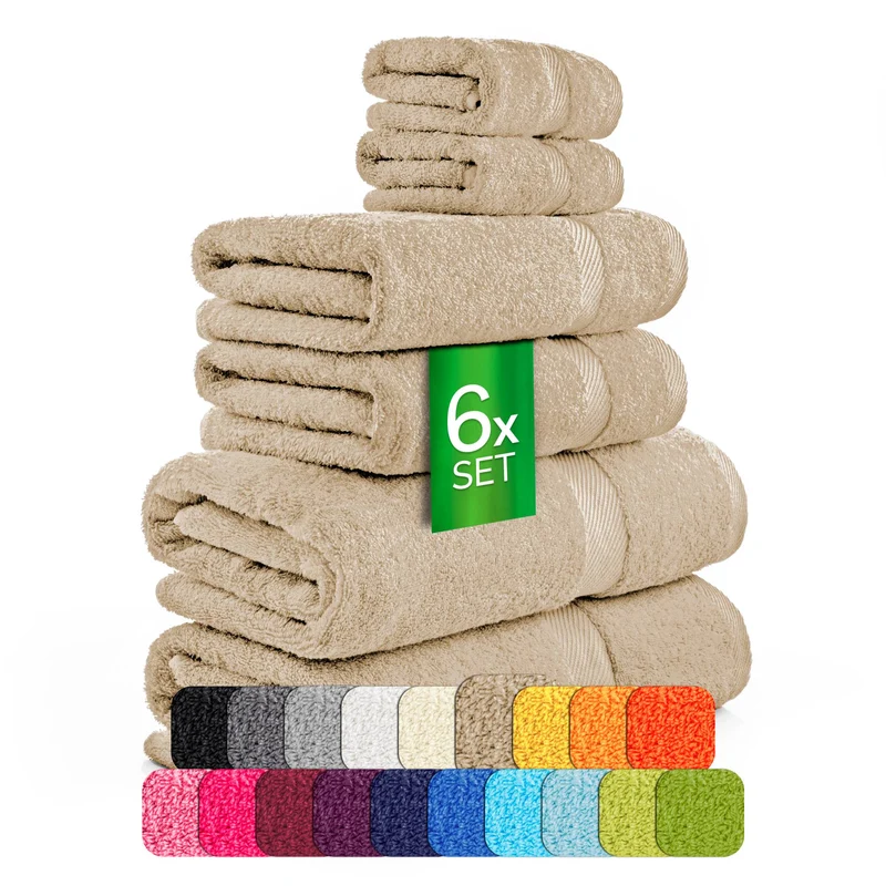 eterea Carli Handtuch Set 6 tlg.