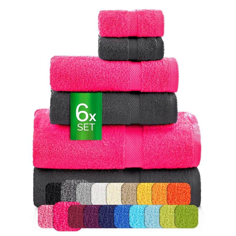eterea Carli Handtuch Set 6 tlg.