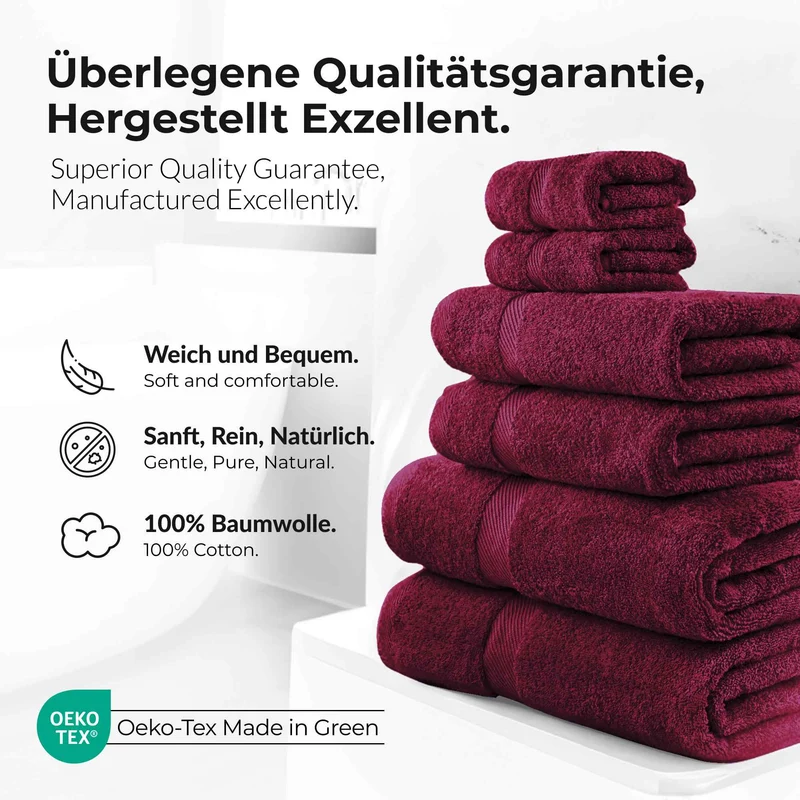 eterea Carli Handtuch Set 6 tlg.