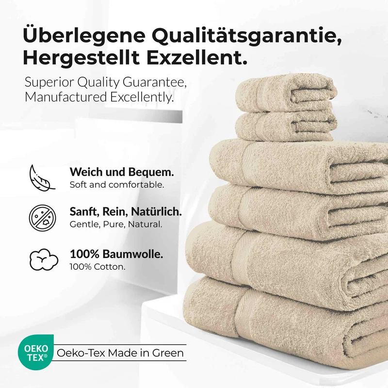 eterea Carli Handtuch Set 6 tlg.