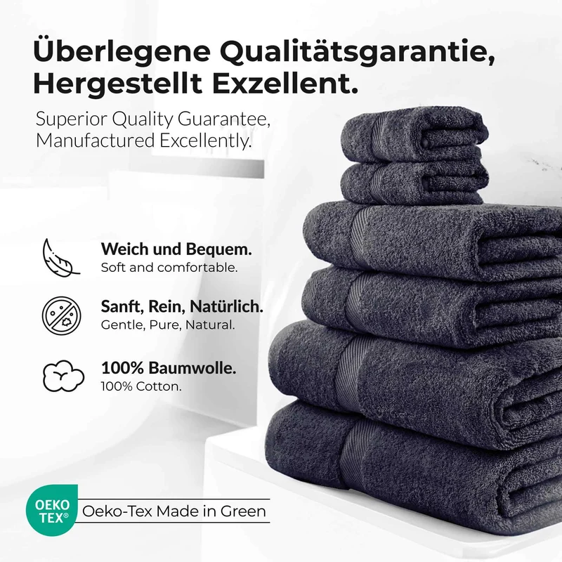 eterea Carli Handtuch Set 6 tlg.